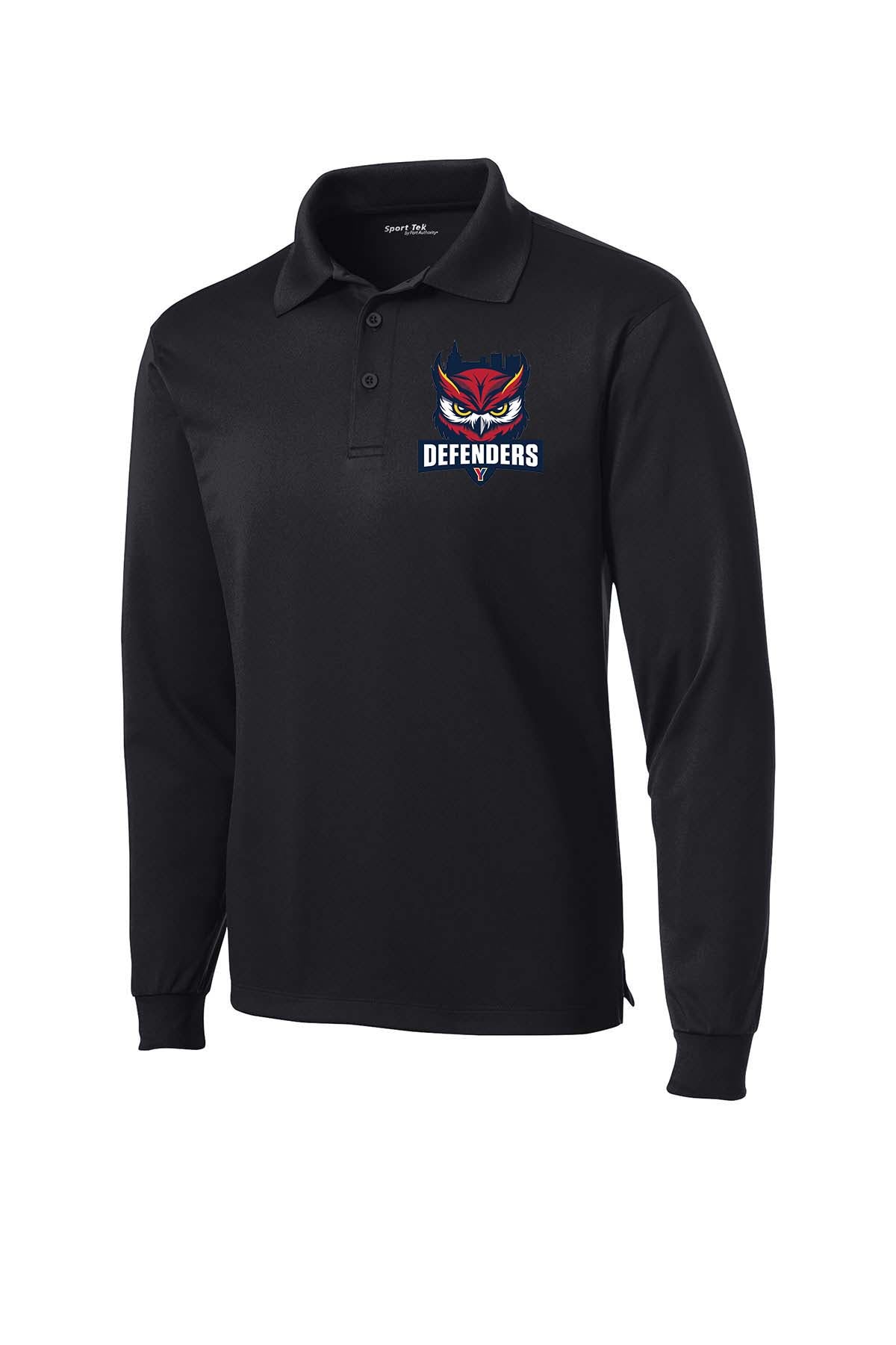 Sport-Tek Long Sleeve Polo Embroidered