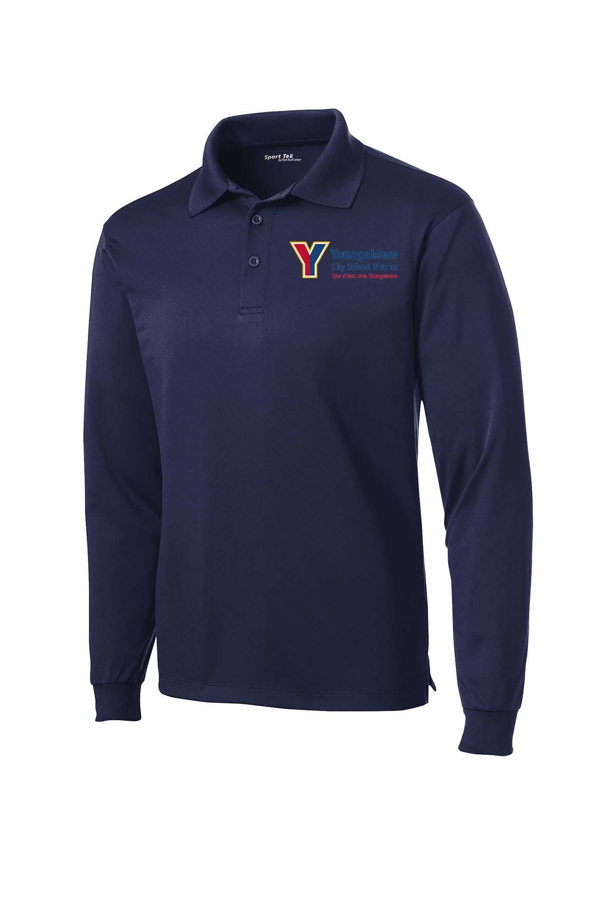 Sport-Tek Long Sleeve Polo Embroidered