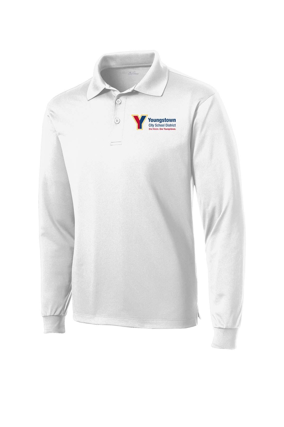 Sport-Tek Long Sleeve Polo Embroidered