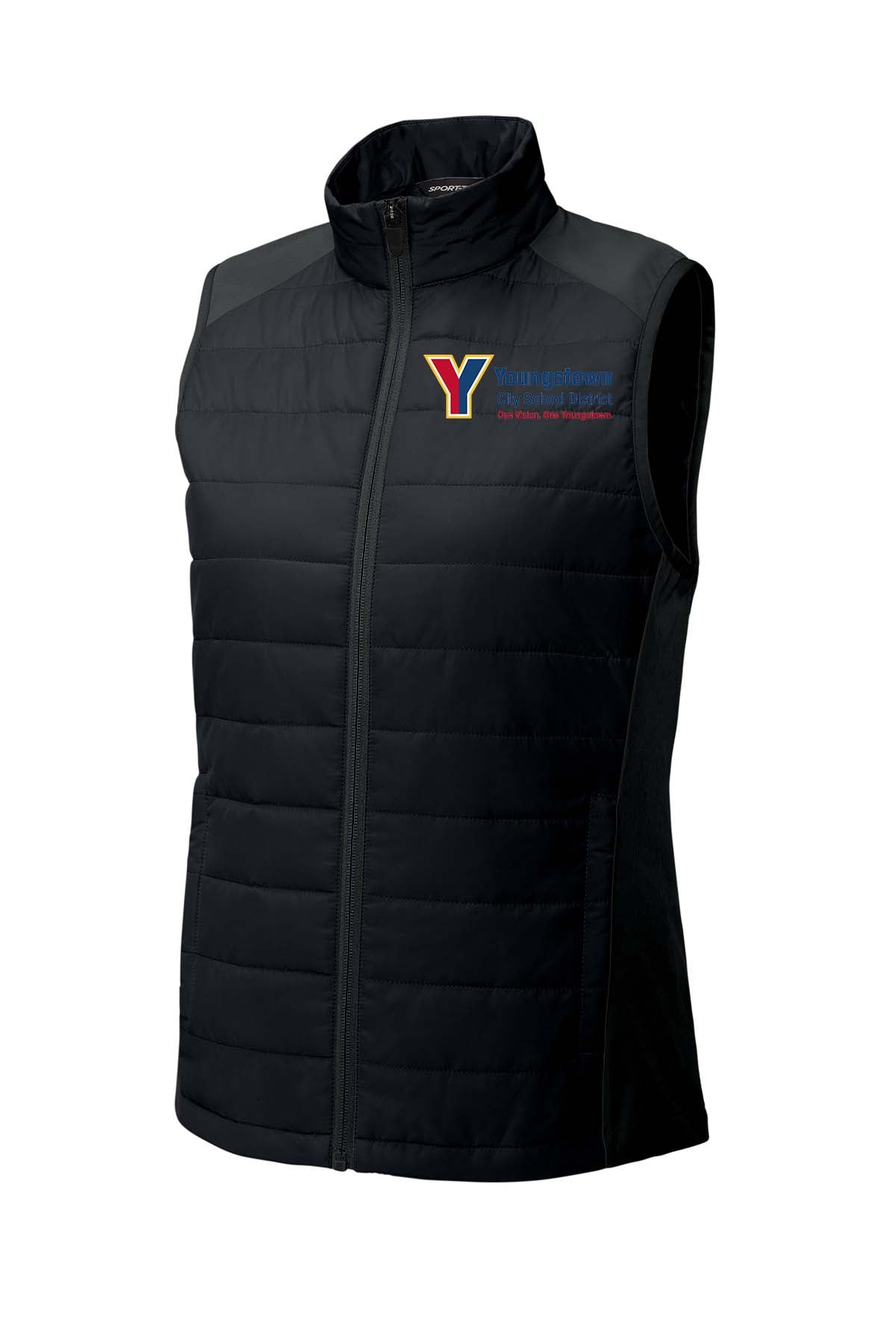 Womens Spor-tek Vest Embroidered